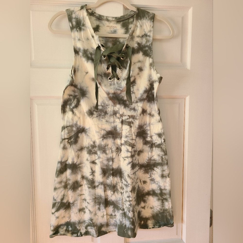 Tie Dye Skater Mini Dress